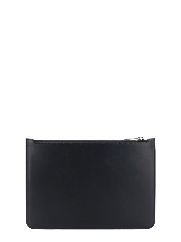 NEIL BARRETT: clutches online - Leather pouch