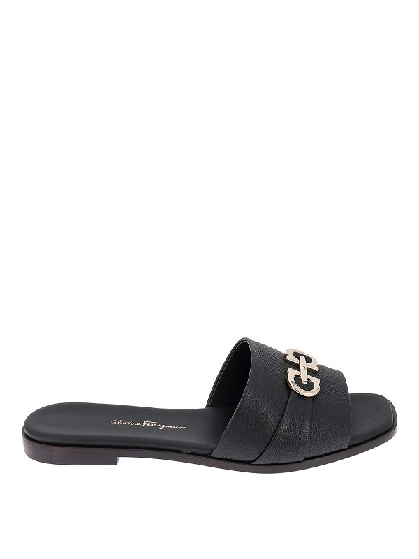 Gancini on sale slide sandal