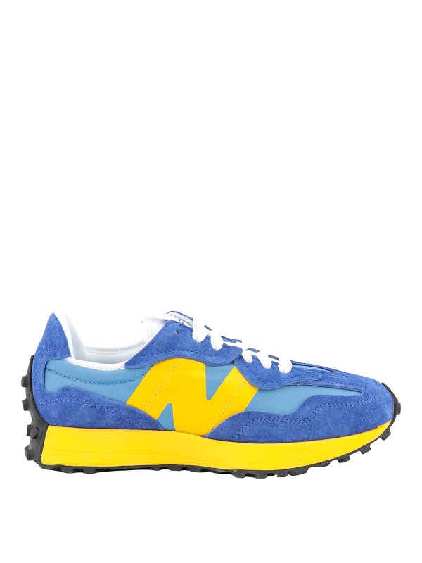 NEW BALANCE: trainers - Nylon and suede sneakers