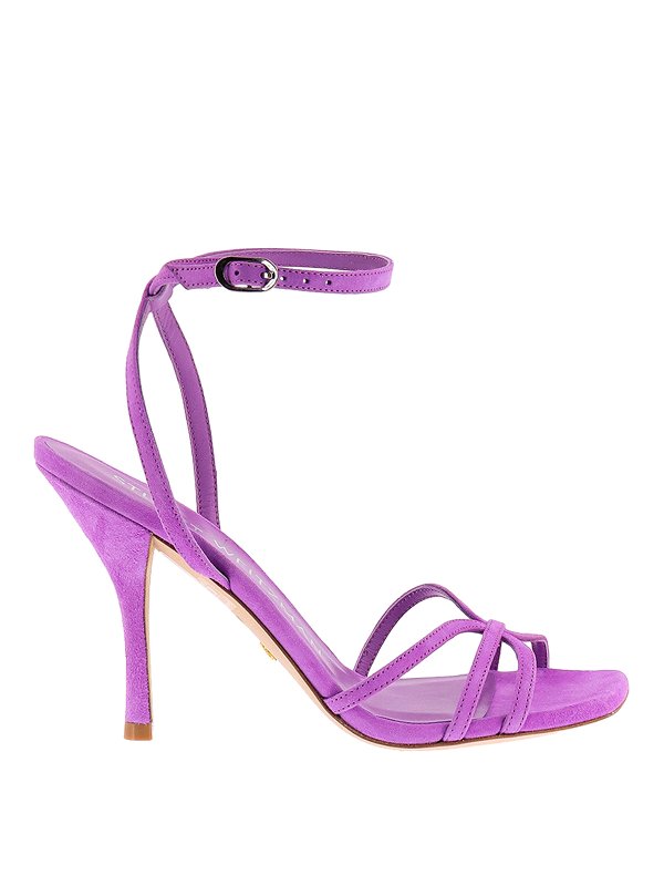 Stuart Weitzman: sandals - Suede sandals