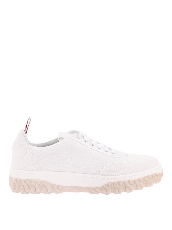 THOM BROWNE: trainers - Canvas sneakers