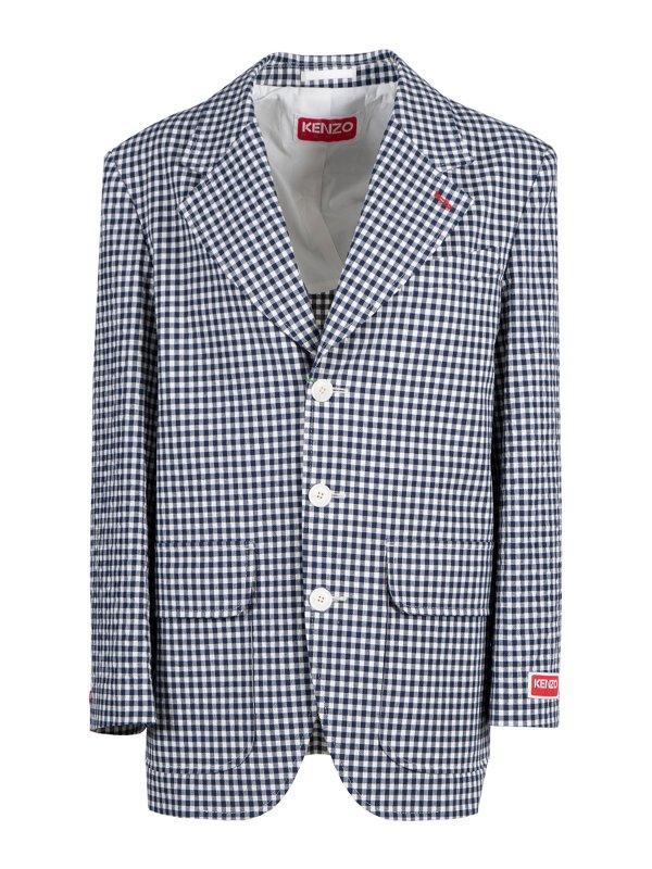 KENZO: giacche blazer - Giacca oversize