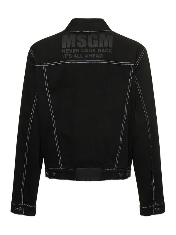 m.s.g.m.: casual jackets online - Jacket msgm cotton bull