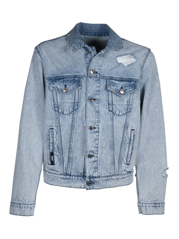 m.s.g.m.: Vestes casuals - Veste Casual - Bleu