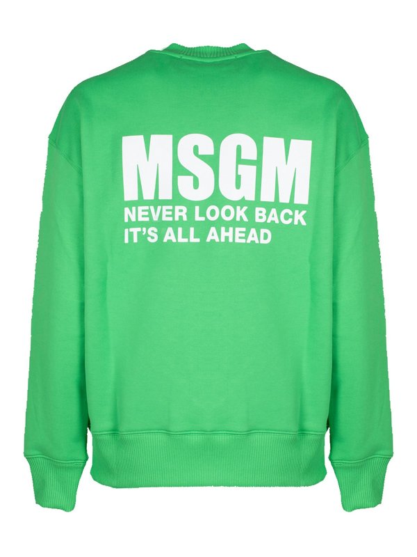 The Best Shops m.s.g.m.: Sweatshirts und Pullover - Sweatshirt - Grün