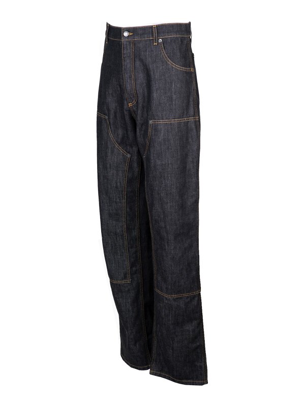 MOSCHINO: bootcut jeans online - Catwalk baggy jeans