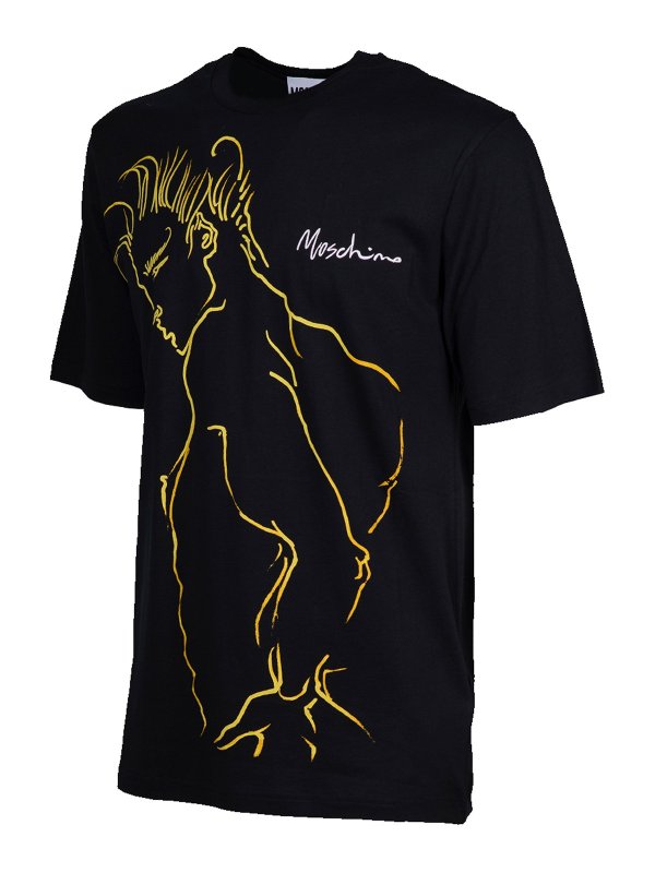 MOSCHINO: T-shirts online - T-Shirt - Schwarz
