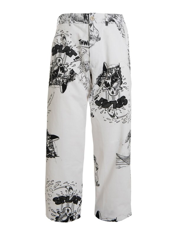 COMME DES GARCONS: Trousers Shorts - Christian marclay trouser