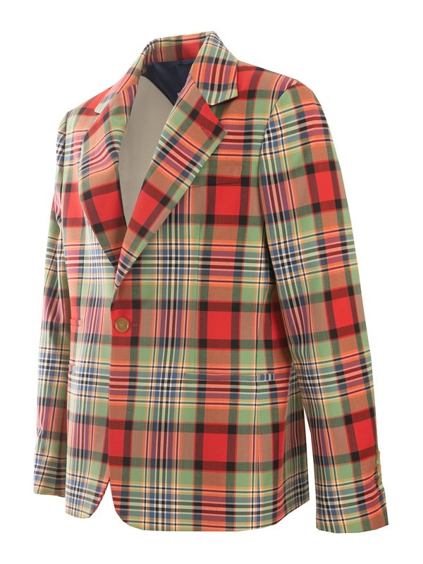 VIVIENNE WESTWOOD: casual jackets online - Classic jacket tartan