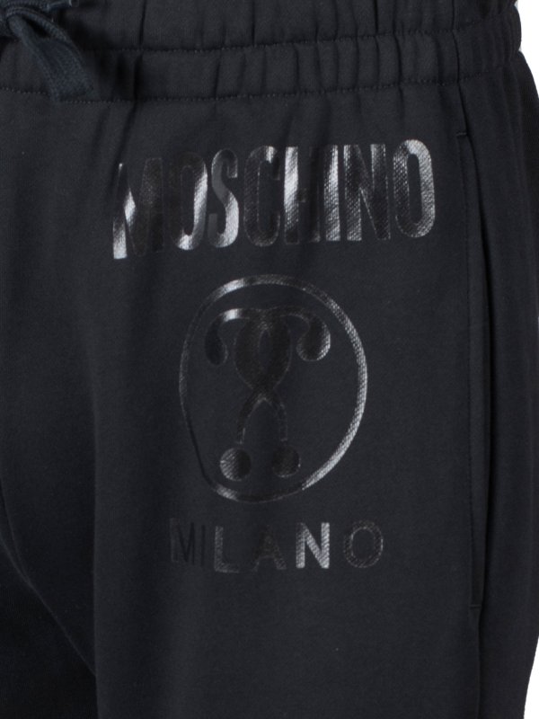 トラックスーツ ボトムス - 黒 shop online: MOSCHINO