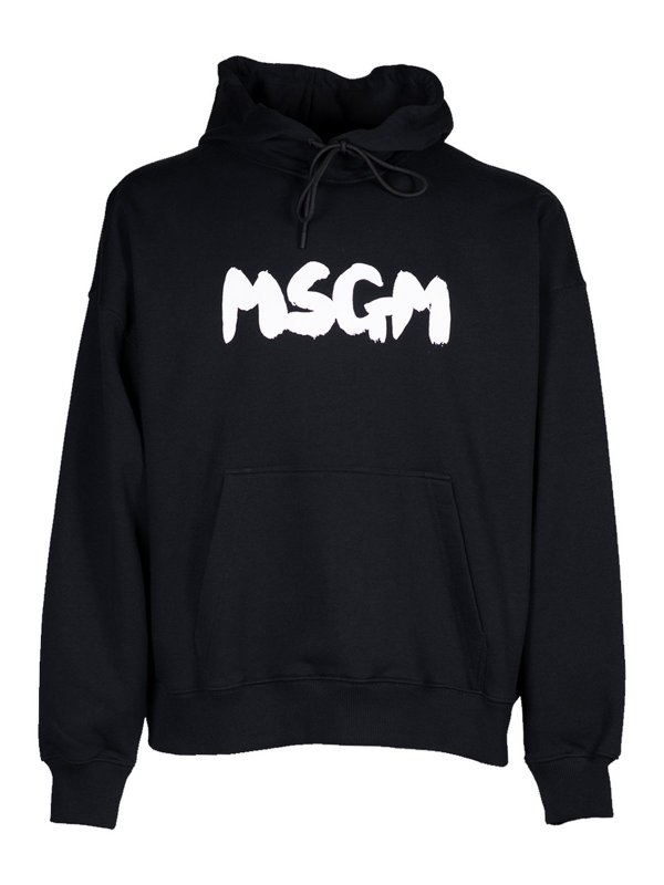 m.s.g.m.: Sweatshirts und Pullover - Sweatshirt - Schwarz