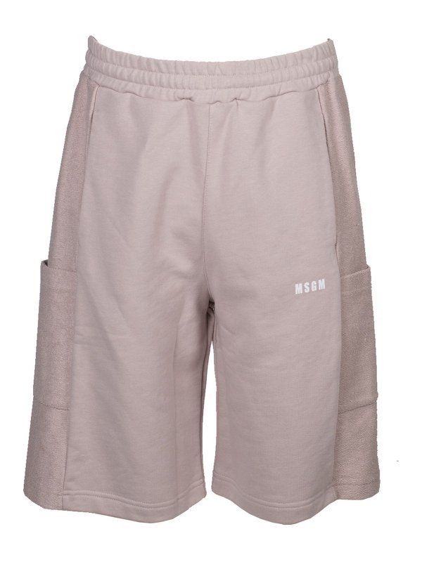 m.s.g.m.: Hosen Shorts - Shorts - Beige