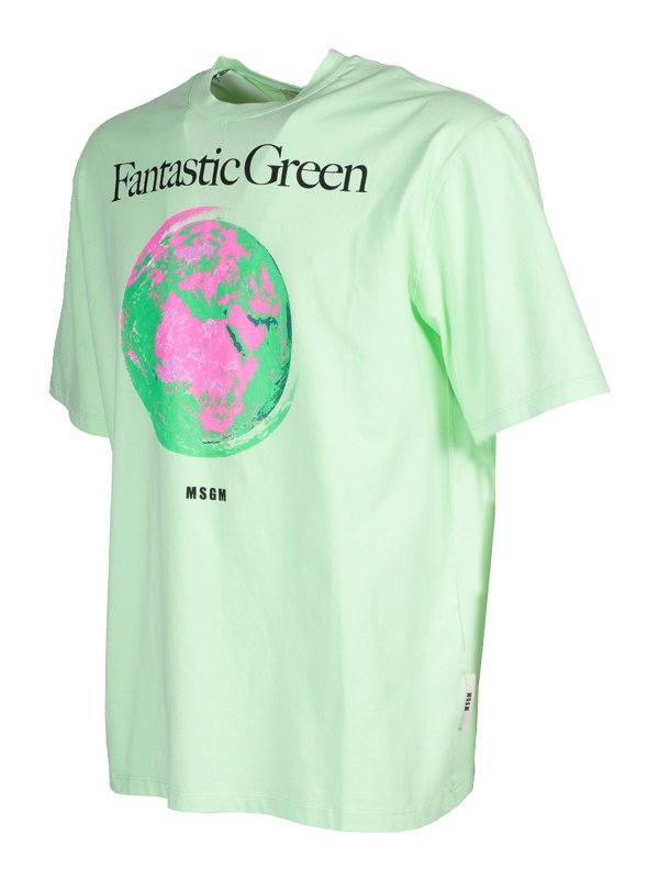 m.s.g.m.: Tシャツ online - Tシャツ - 緑
