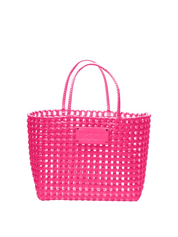 m.s.g.m.: cross body bags - Net bag gm