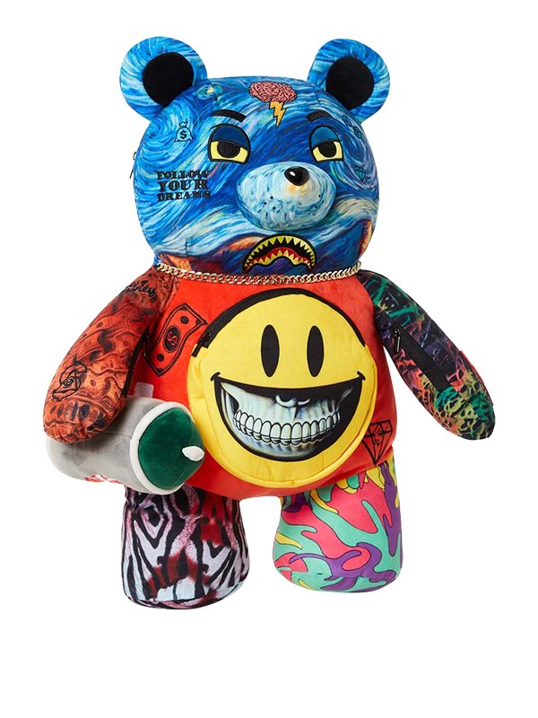 SPRAYGROUND: backpacks online - Ron english bear backpack