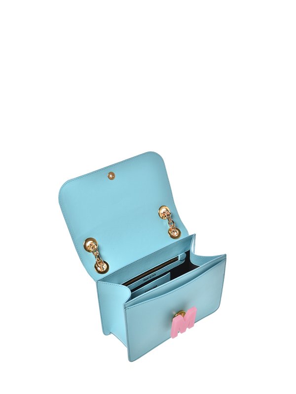 The Best Shops MOSCHINO: ショルダーバッグ - クロスボディバッグ - ライトブルー