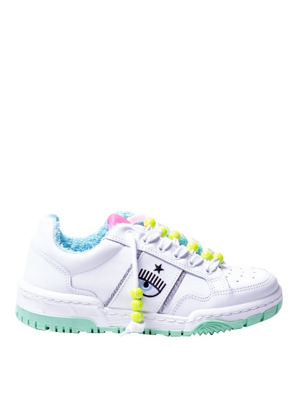 CHIARA FERRAGNI: Chaussures de sport - Baskets - Jaune