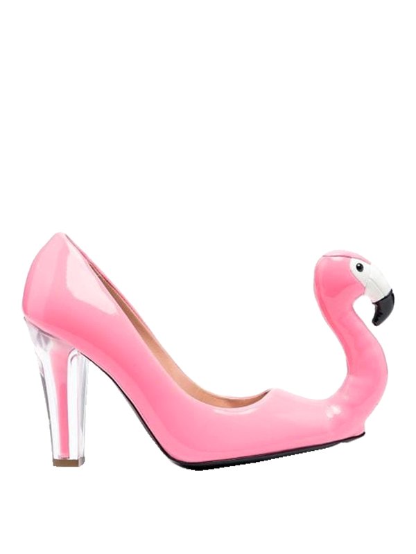 MOSCHINO: Pumps - Pumps - Rosa
