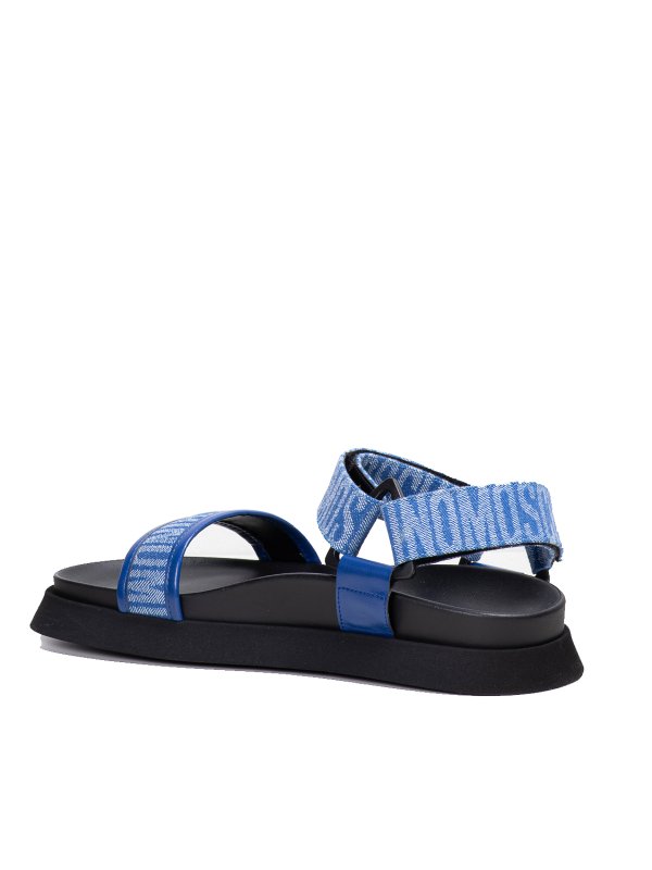 The Best Shops MOSCHINO: Sandales - Sandales - Bleu