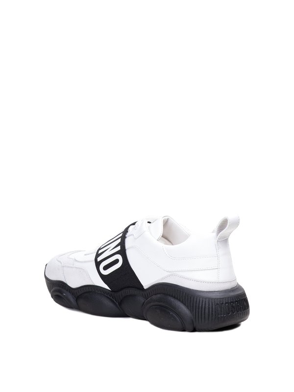 The Best Shops MOSCHINO: trainers - Teddy band sneakers