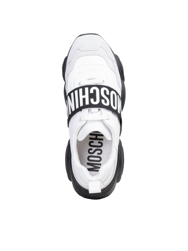 Teddy band sneakers shop online: MOSCHINO