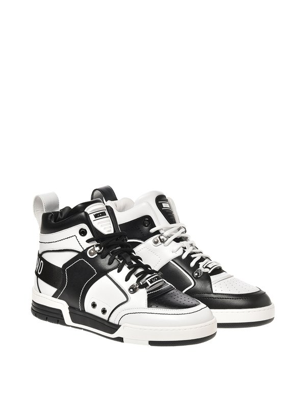 MOSCHINO: Chaussures de sport online - Baskets - Noir