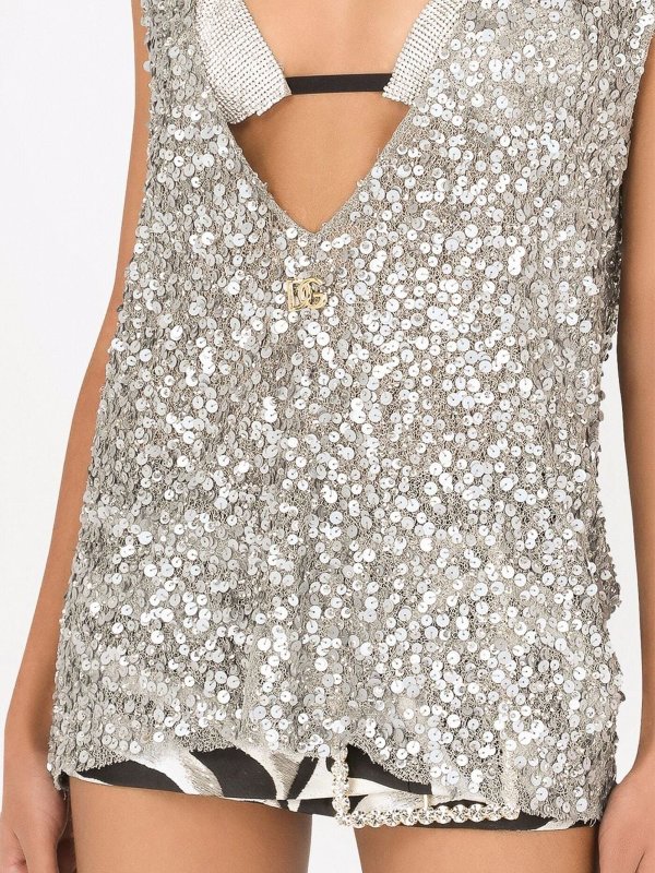 DOLCE & GABBANA buy online Top - Plata