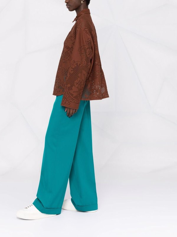 The Best Shops VALENTINO: Hemd - Braun