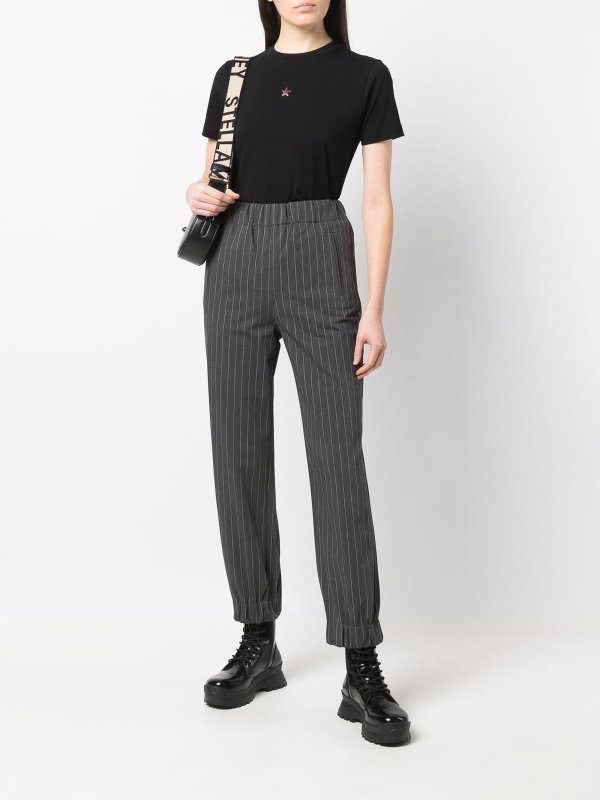 STELLA McCARTNEY buy online T-shirt nera in cotone