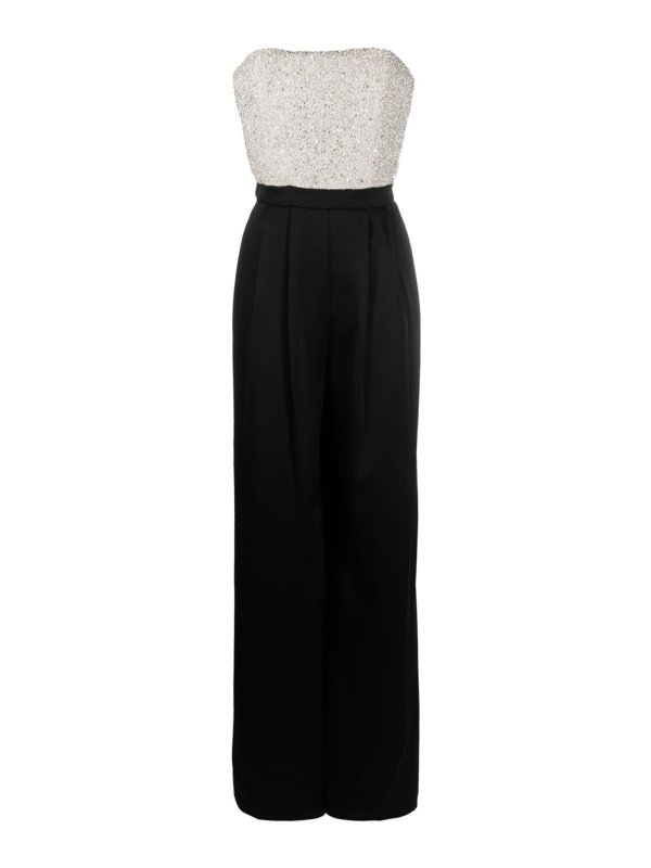 ALICE+OLIVIA: jumpsuits - Berna wide leg jumpsuit