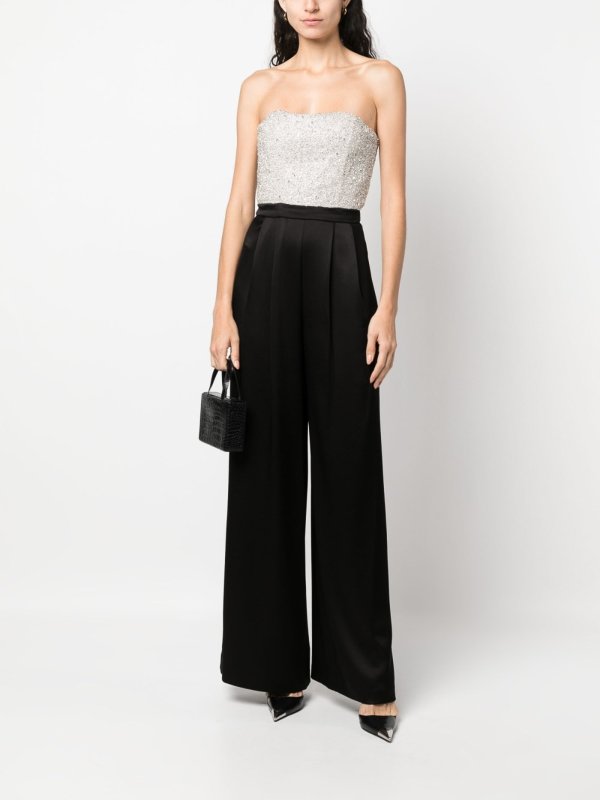The Best Shops ALICE+OLIVIA: jumpsuits - Berna wide leg jumpsuit