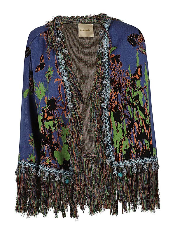 CLOCLOUDE: Cárdigans - Cárdigan - Azul