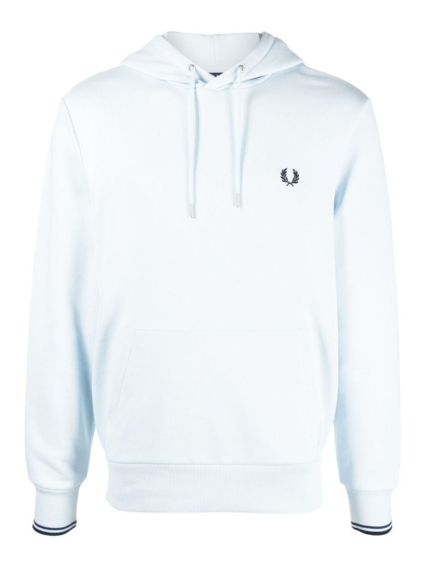 FRED PERRY: Sweatshirts & Sweaters - Logo hoodie