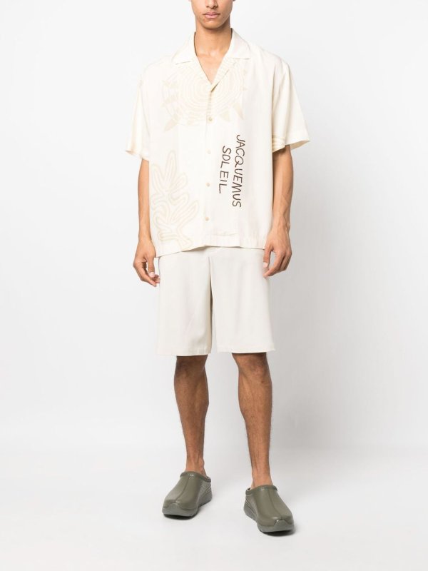 ショートパンツ - ベージュ shop online: JACQUEMUS