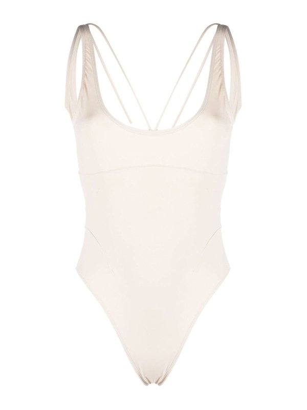 One-piece Jacquemus - The maillot signatures - 223SW0132133LIGHTBEIGE