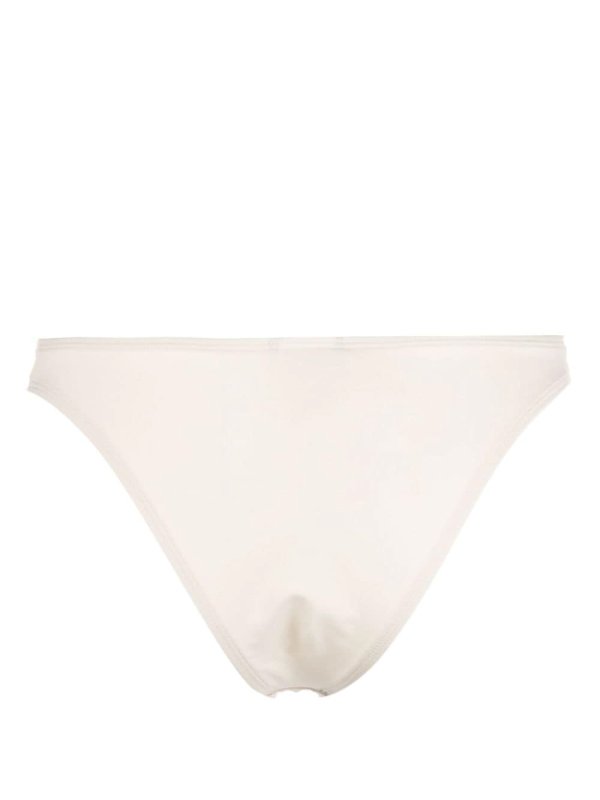 JACQUEMUS: bikinis online - White bikini slip
