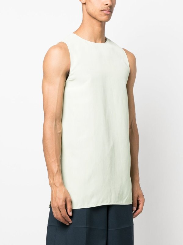 The Best Shops JIL SANDER: トップス＆タンクトップ - トップ/タンクトップ - ライトブルー