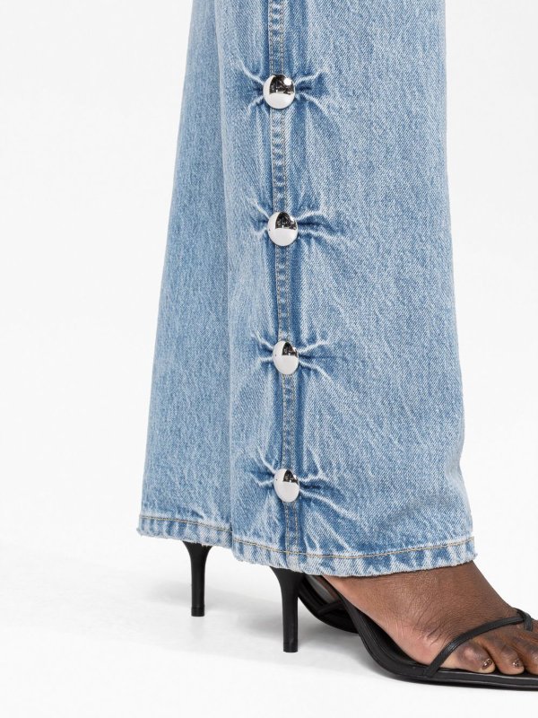 The Best Shops KHAITE: Danielle studded jeans