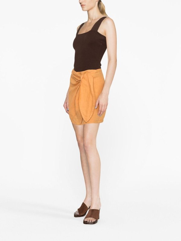 Minirock - Orange shop online: MANEBI