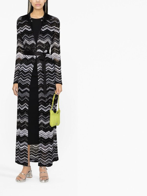 カーディガン - 黒 shop online: MISSONI