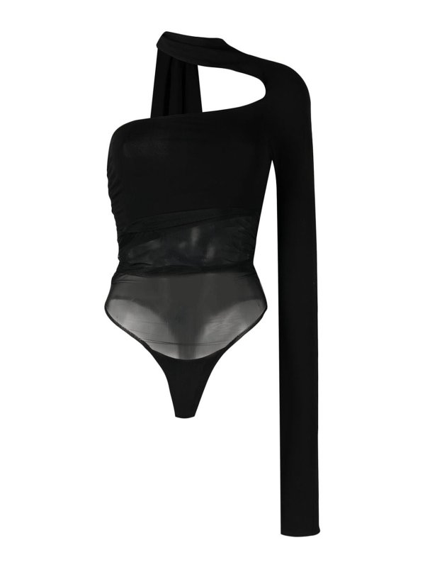 MUGLER: Tops und Tank Tops - Top - Schwarz