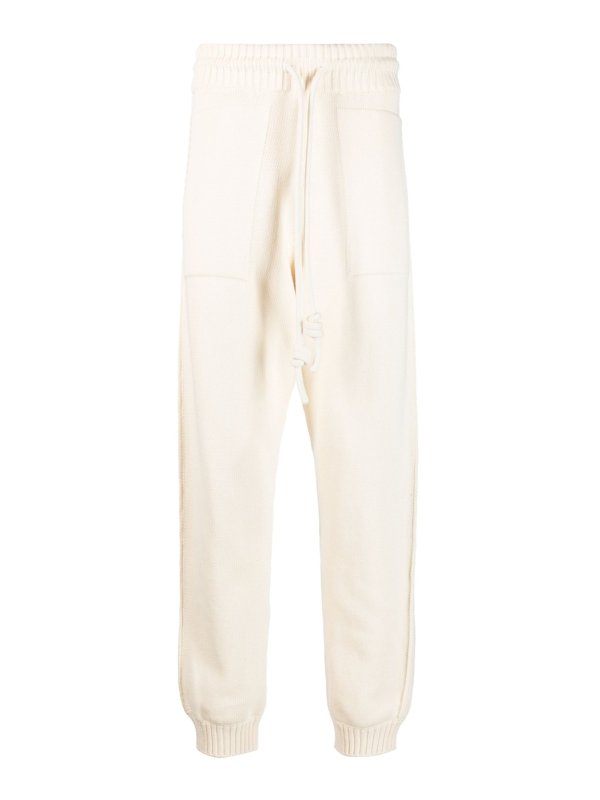 OFF-WHITE: tracksuit bottoms - Cotton sweatpants