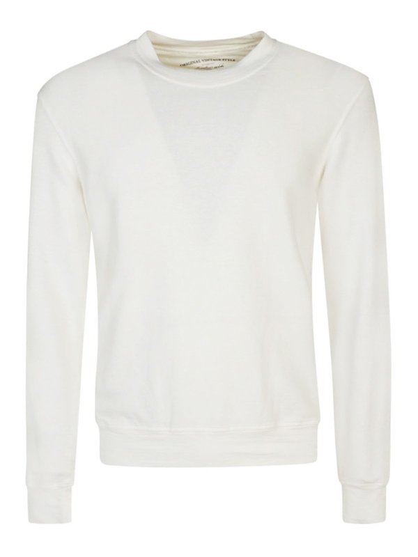 ORIGINAL VINTAGE STYLE: Sweatshirts & Pulls - Sweat-Shirts - Blanc