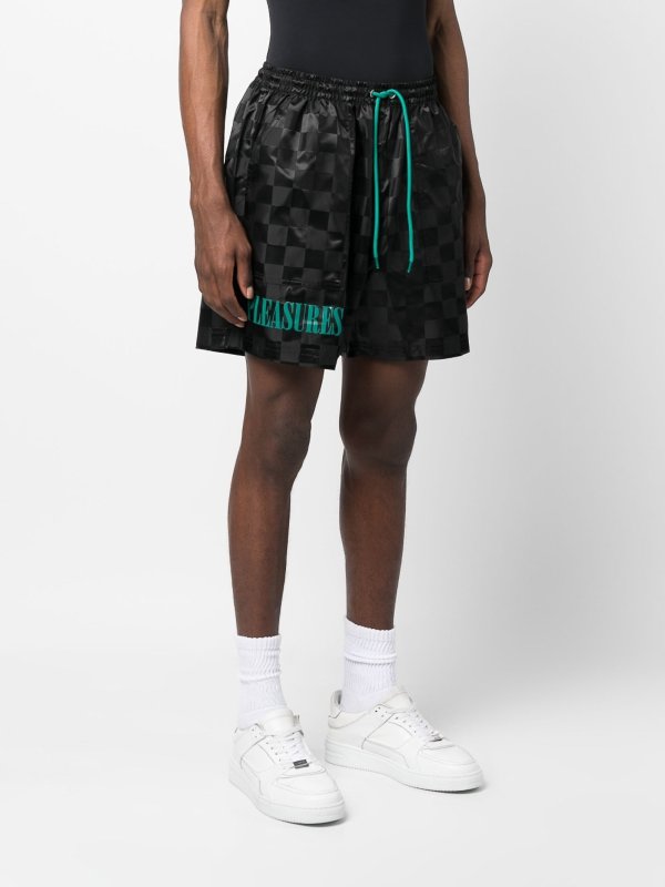 PLEASURES: pantaloni shorts online - Pantaloncini con logo
