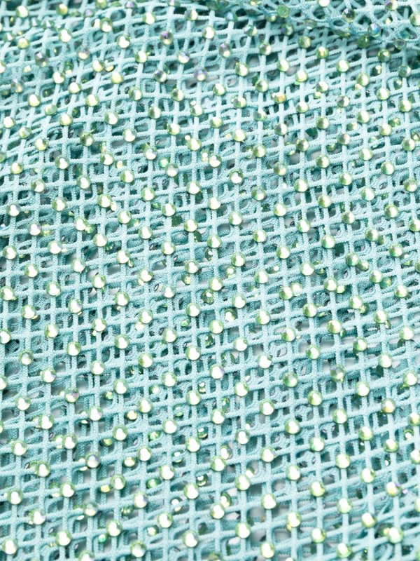 Self Portrait: maxi dresses online - Fishnet maxi dress