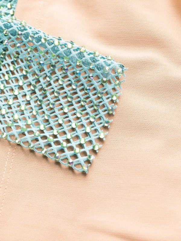 The Best Shops Self Portrait: maxi dresses - Fishnet maxi dress