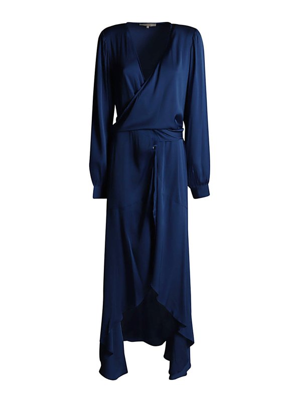 SILK95FIVE: Maxikleider - Maxikleid - Blau