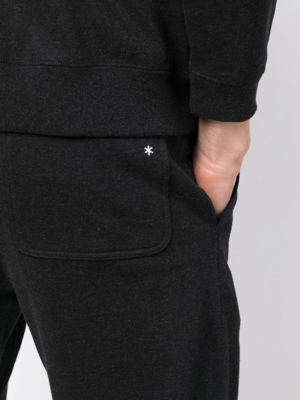 Trousers Shorts Snow Peak - Recycled cotton sweat pants - PA22SU403BK