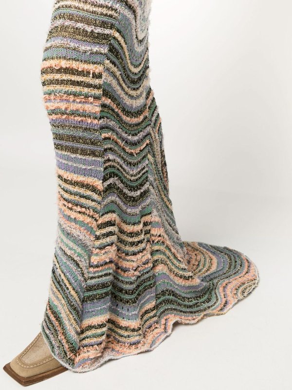 膝丈/ミディスカート - マルチカラー shop online: VITELLI