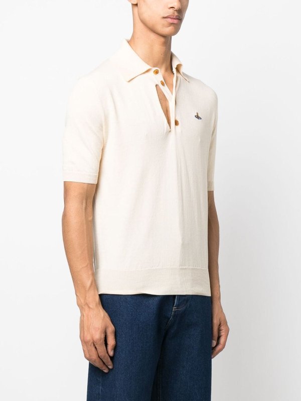 Vivienne Westwood - Man - White - Polo Shirt main image 0